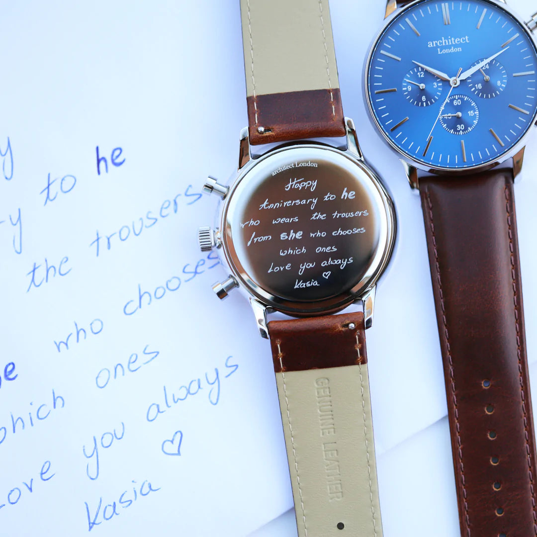 Handwriting Engraving - Men's Architect Motivator